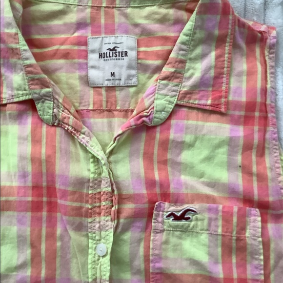 Women’s sleeveless Hollister size medium - Picture 5 of 7